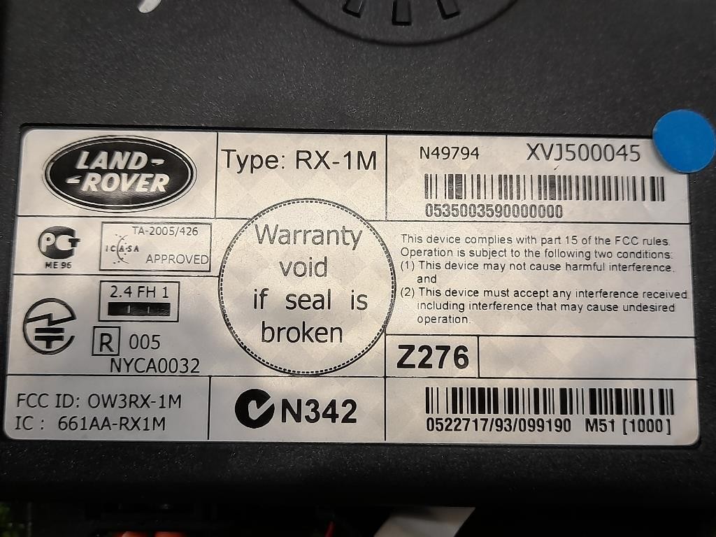 Modulo Bluetooth 661AA-RX1M Land Rover Range Rover Sport I 2005