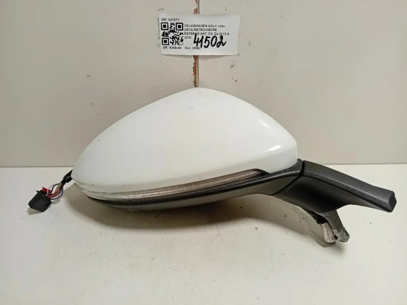 Retrovisore Esterno ANT DX 8 FILI VETRO SPECCHIO Volkswagen GOLF VII 2013