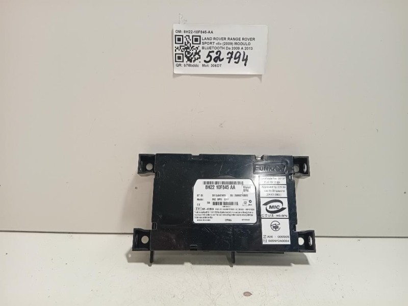 Modulo Bluetooth 8H22-10F845-AA Land Rover Range Rover Sport II 2009
