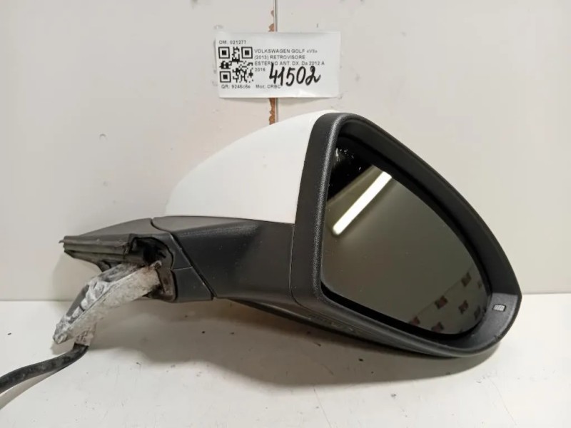 Retrovisore Esterno ANT DX 8 FILI VETRO SPECCHIO Volkswagen GOLF VII 2013