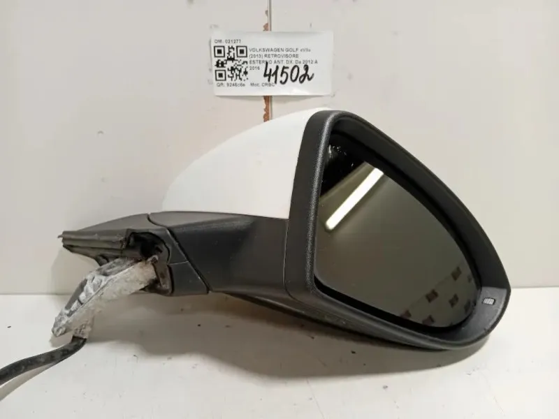 Retrovisore Esterno ANT DX 8 FILI VETRO SPECCHIO Volkswagen GOLF VII 2013