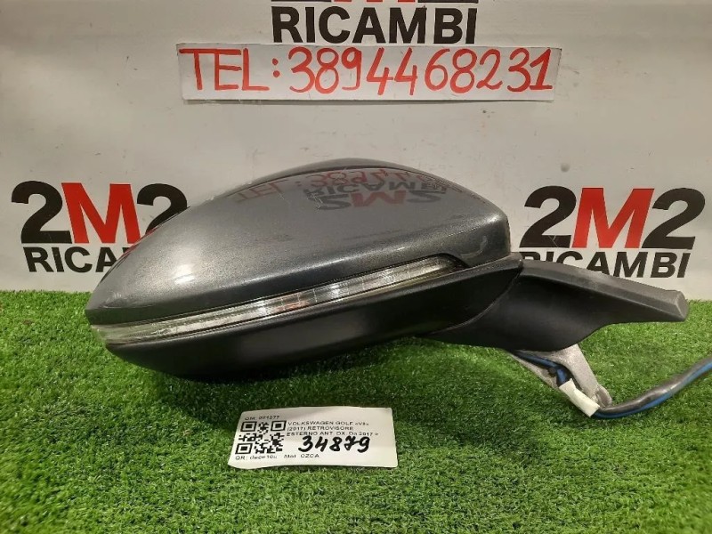 Retrovisore Esterno ANT DX 6 FILI 5G1857508FH9B9 Volkswagen GOLF VII 2017