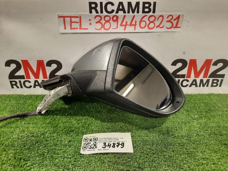 Retrovisore Esterno ANT DX 6 FILI 5G1857508FH9B9 Volkswagen GOLF VII 2017