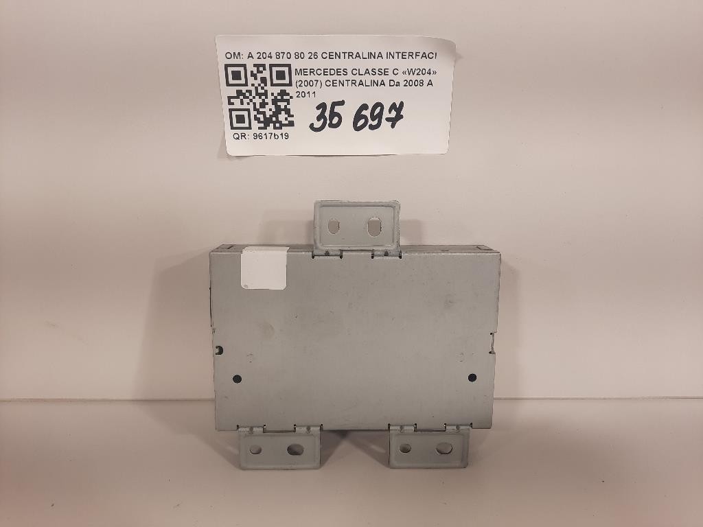 Modulo Bluetooth A 204 870 80 26 CENTRALINA INTERFACIA Mercedes Classe C W204 2007