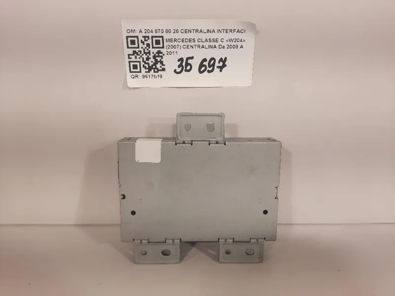 Modulo Bluetooth A 204 870 80 26 CENTRALINA INTERFACIA Mercedes Classe C W204 2007