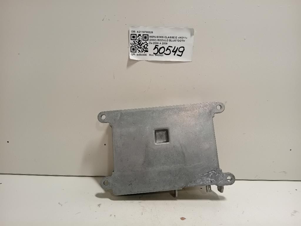 Modulo Bluetooth A2118700026 Mercedes Classe E W211 2002