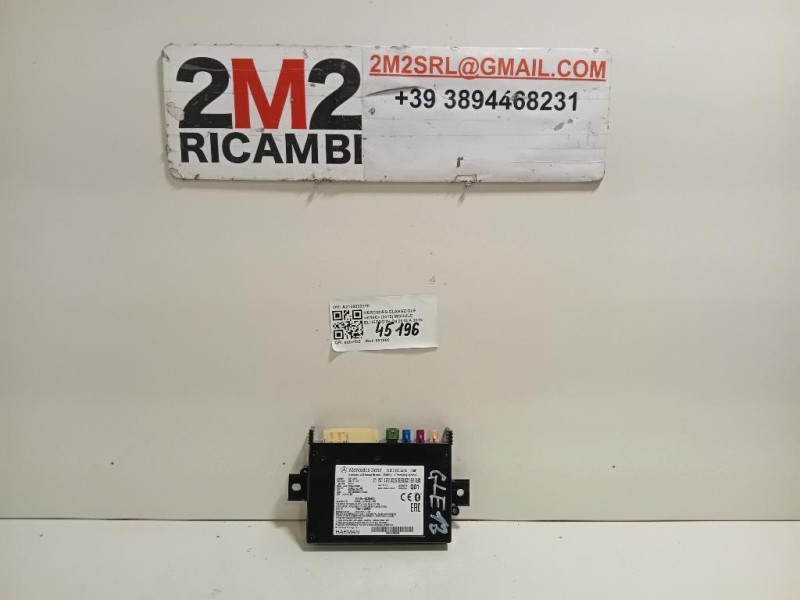 Modulo Bluetooth A2139002210 Mercedes Classe GLE W166 2015