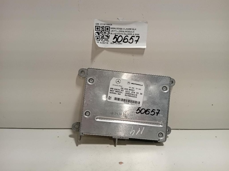 Modulo Bluetooth 2118705526 Mercedes Classe SLK R171 2004
