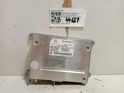 Modulo Bluetooth A2118703226 Mercedes Classe SLK R171 2008