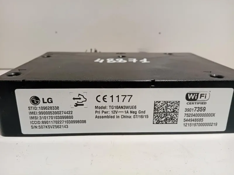 Modulo Bluetooth 39017359 Opel Astra K 2016