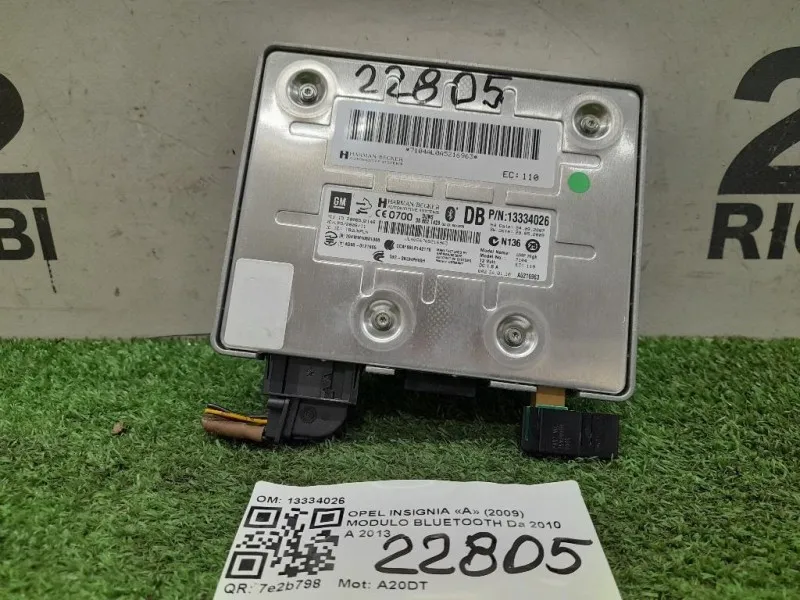 Modulo Bluetooth 13334026 Opel Insignia A 2009