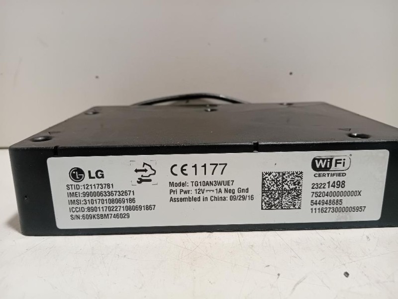 Modulo Bluetooth 23221498 Opel Insignia B Grand Sport 2017