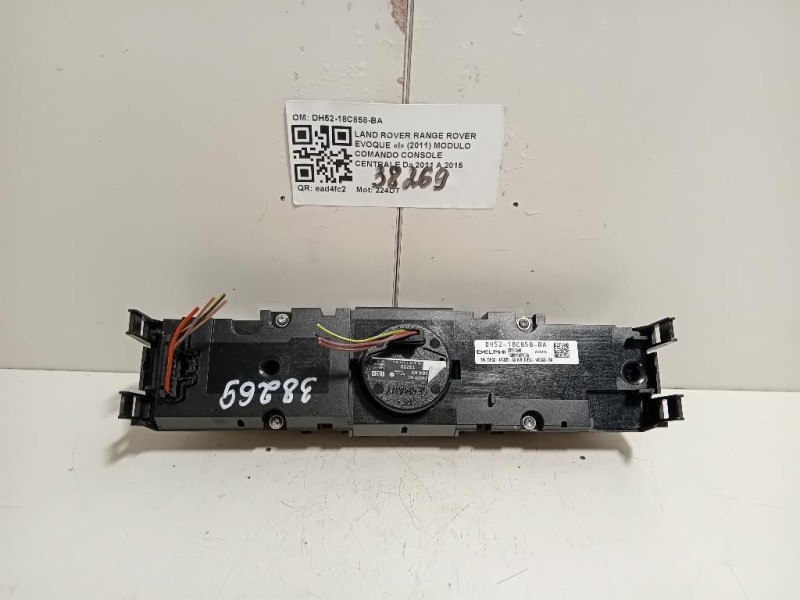 Modulo Comando Console Centrale DH52-18C858-BA Land Rover Freelander II 2011
