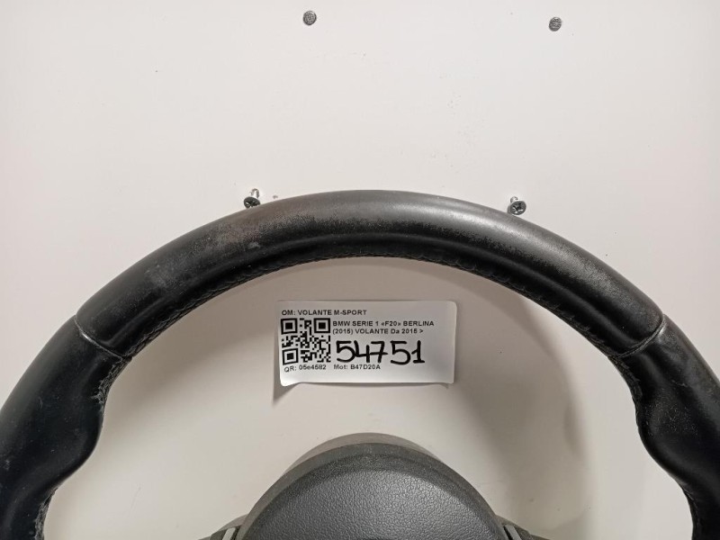 Volante VOLANTE M-SPORT Bmw Serie 1 F20 Berlina 2015