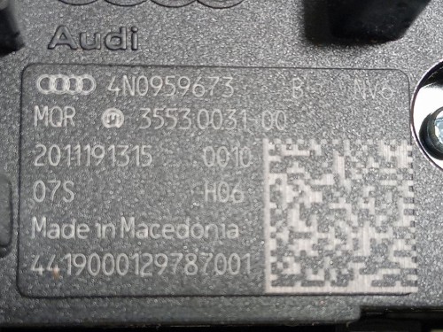 Modulo Comando Pulsante Start - STOP 4N0959673 B Audi A6 4GD Avant 2016