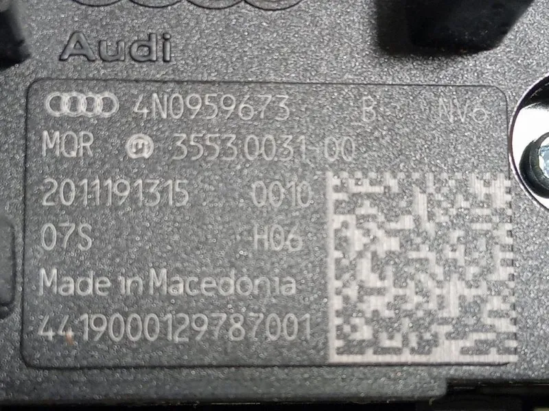 Modulo Comando Pulsante Start - STOP 4N0959673 B Audi A6 4GD Avant 2016