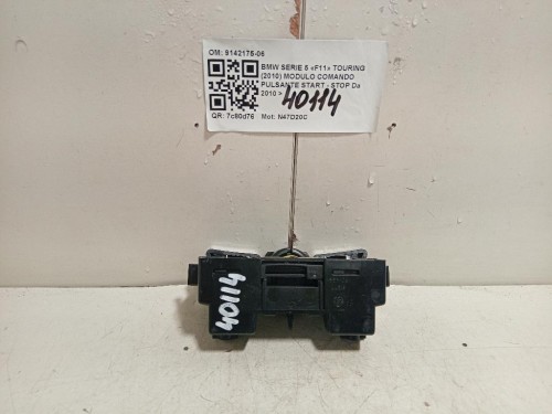 Modulo Comando Pulsante Start - STOP 9142175-06 Bmw Serie 5 F11 Touring 2010