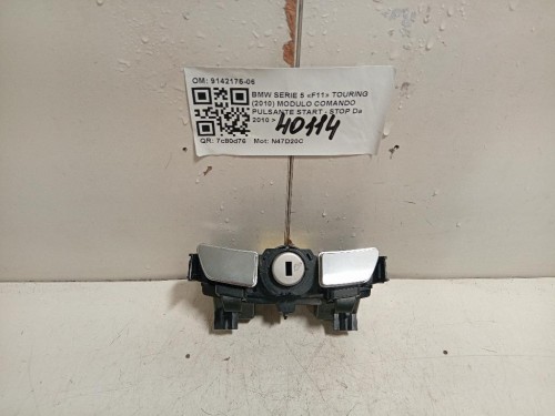Modulo Comando Pulsante Start - STOP 9142175-06 Bmw Serie 5 F11 Touring 2010
