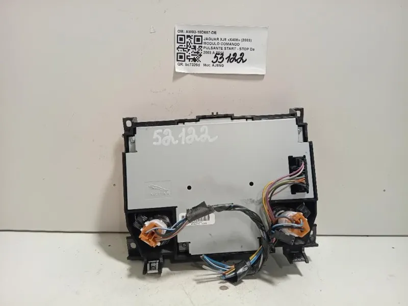 Modulo Comando Pulsante Start - STOP AW93-18D687-DE Jaguar XJ8 X408 2003