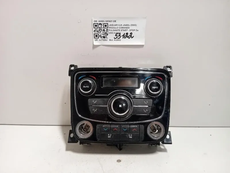 Modulo Comando Pulsante Start - STOP AW93-18D687-DE Jaguar XJ8 X408 2003