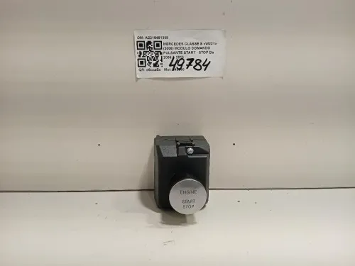Modulo Comando Pulsante Start - STOP A2215451308 Mercedes Classe S W221 2006