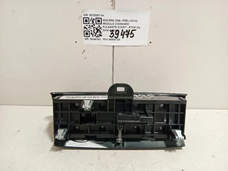 Modulo Comando Pulsante Start - STOP 9328287-04 Mini MINI ONE F55 2014