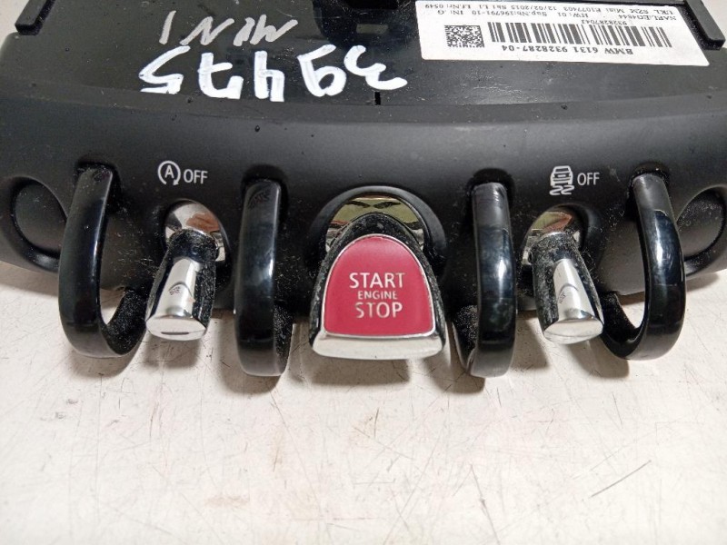 Modulo Comando Pulsante Start - STOP 9328287-04 Mini MINI ONE F55 2014