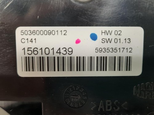 Modulo Comando Riscaldamento Clima 156101439 Alfa Romeo Giulietta 2010