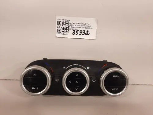 Modulo Comando Riscaldamento Clima 156101439 Alfa Romeo Giulietta 2010
