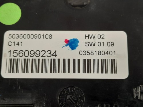 Modulo Comando Riscaldamento Clima 156099234 Alfa Romeo Giulietta 2010