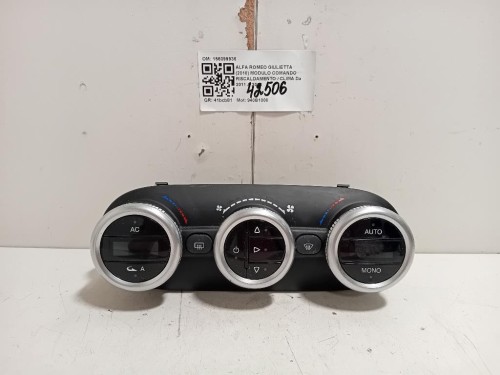 Modulo Comando Riscaldamento Clima 156099936 Alfa Romeo Giulietta 2010
