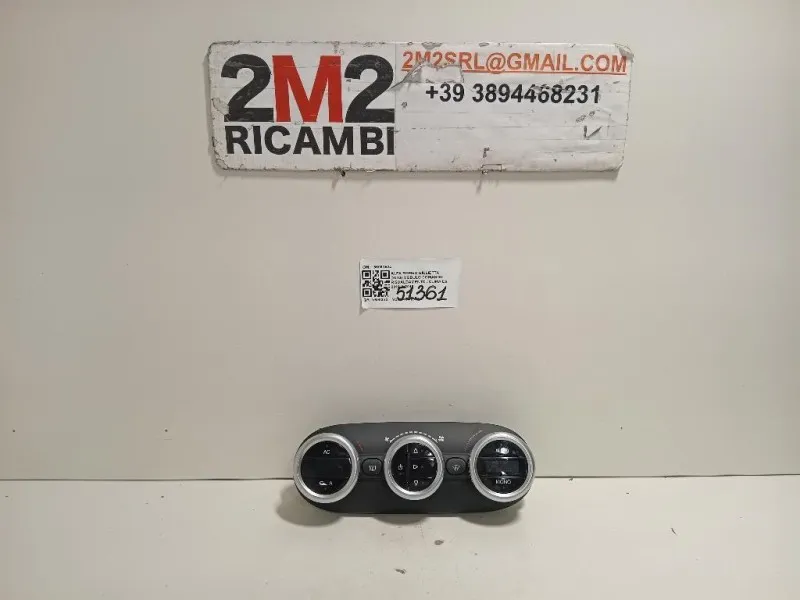 Modulo Comando Riscaldamento Clima 156091524 Alfa Romeo Giulietta 2010