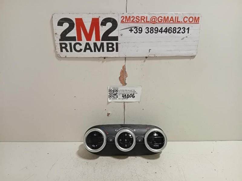 Modulo Comando Riscaldamento Clima 156091524 Alfa Romeo Giulietta 2010