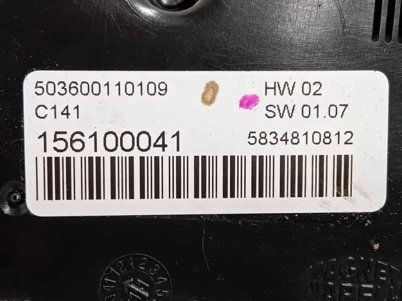 Modulo Comando Riscaldamento Clima 156091524 Alfa Romeo Giulietta 2010