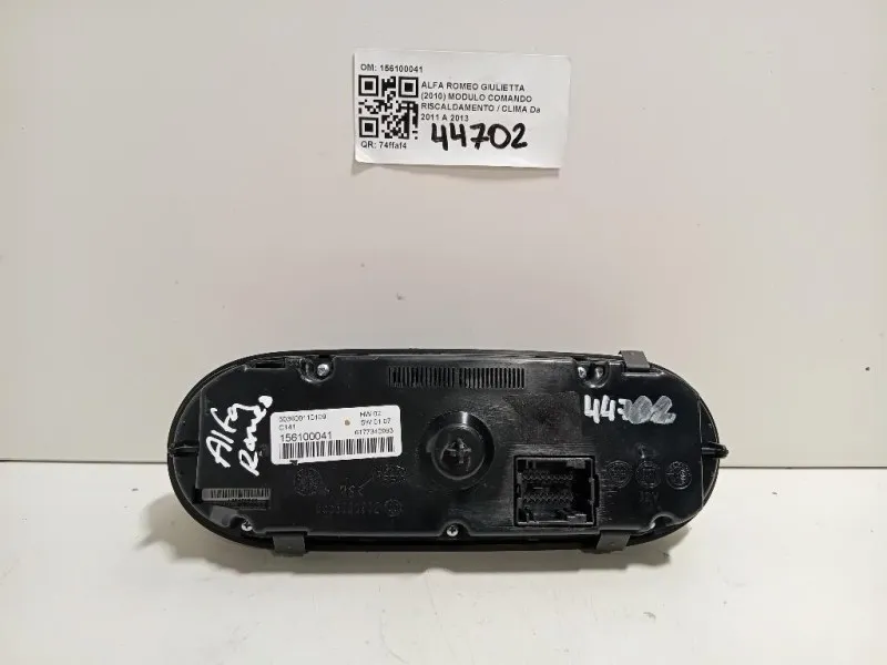 Modulo Comando Riscaldamento Clima 156100041 Alfa Romeo Giulietta 2010