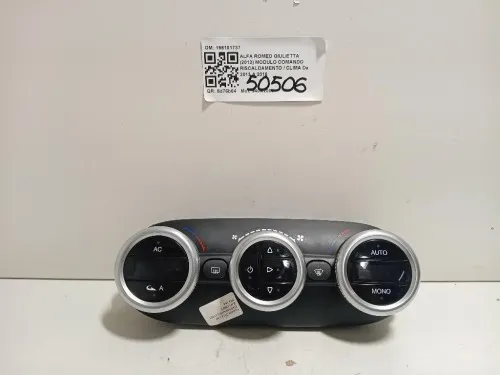 Modulo Comando Riscaldamento Clima 156101737 Alfa Romeo Giulietta 2013