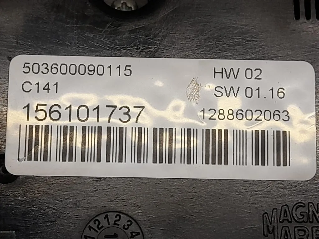 Modulo Comando Riscaldamento Clima 156101737 Alfa Romeo Giulietta 2013