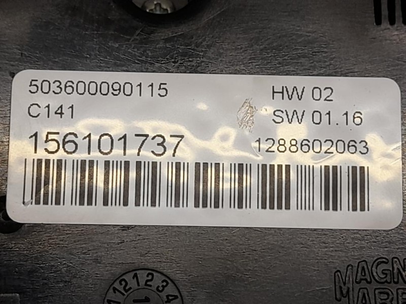 Modulo Comando Riscaldamento Clima 156101737 Alfa Romeo Giulietta 2013