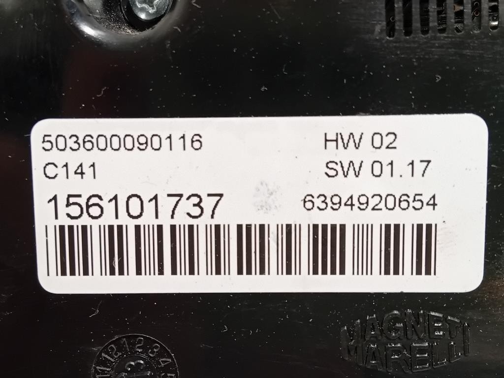 Modulo Comando Riscaldamento Clima 156101737 Alfa Romeo Giulietta 2013