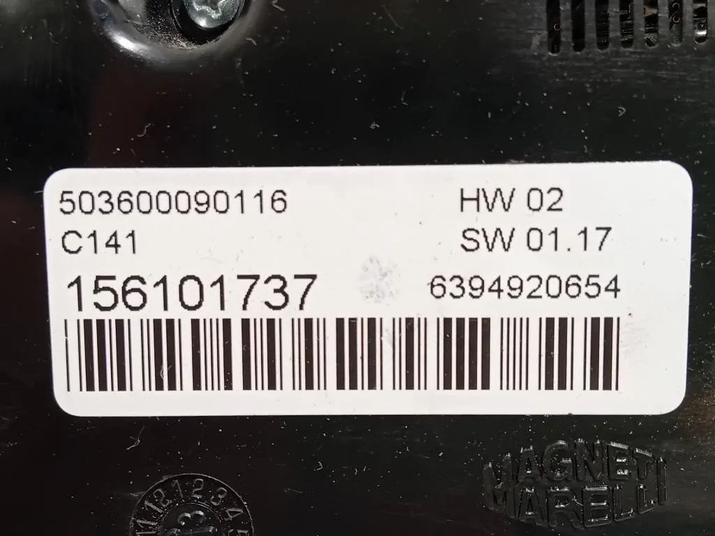 Modulo Comando Riscaldamento Clima 156101737 Alfa Romeo Giulietta 2013