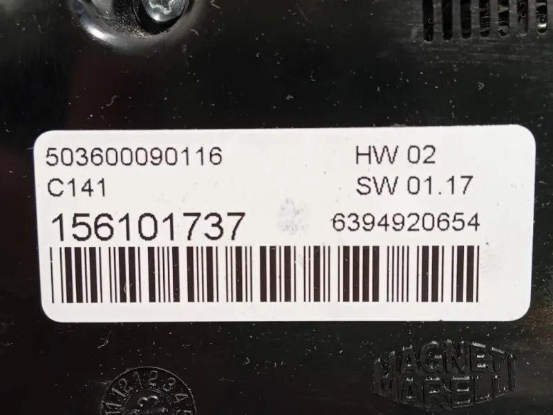 Modulo Comando Riscaldamento Clima 156101737 Alfa Romeo Giulietta 2013