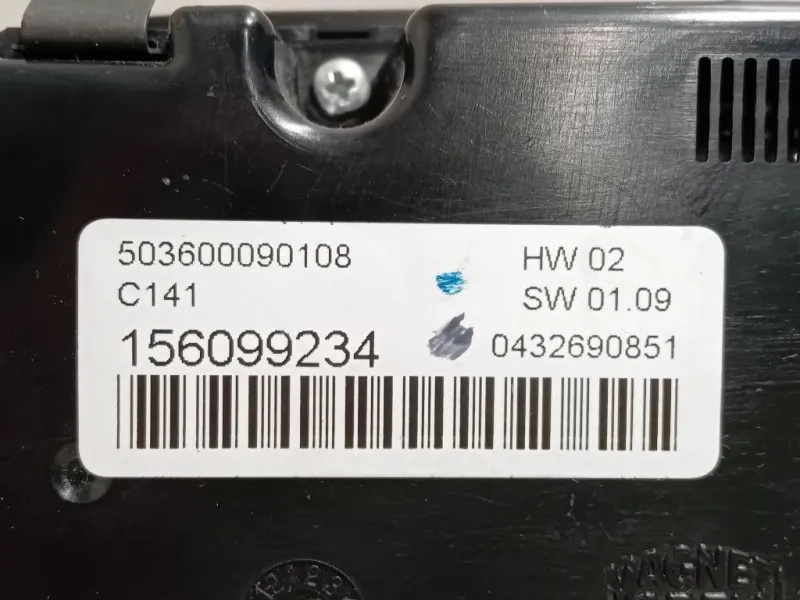 Modulo Comando Riscaldamento Clima 156099234 Alfa Romeo Giulietta 2013