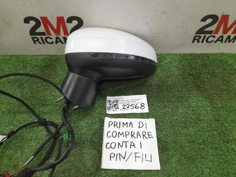 Retrovisore Esterno ANT SX 8X1857409R9B9 Audi A1 8XF Sportback 2015