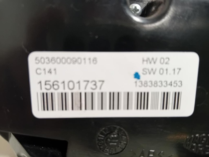 Modulo Comando Riscaldamento Clima 156099234 Alfa Romeo Giulietta 2013