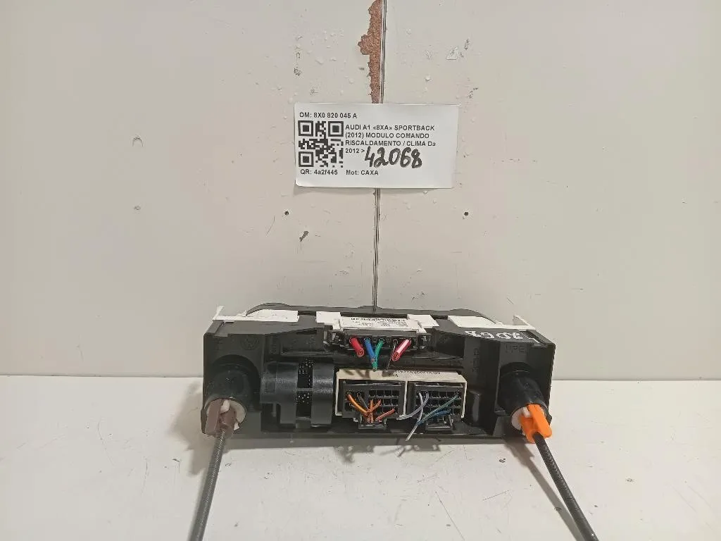 Modulo Comando Riscaldamento Clima 8X0820045A Audi A1 8XA Sportback 2012