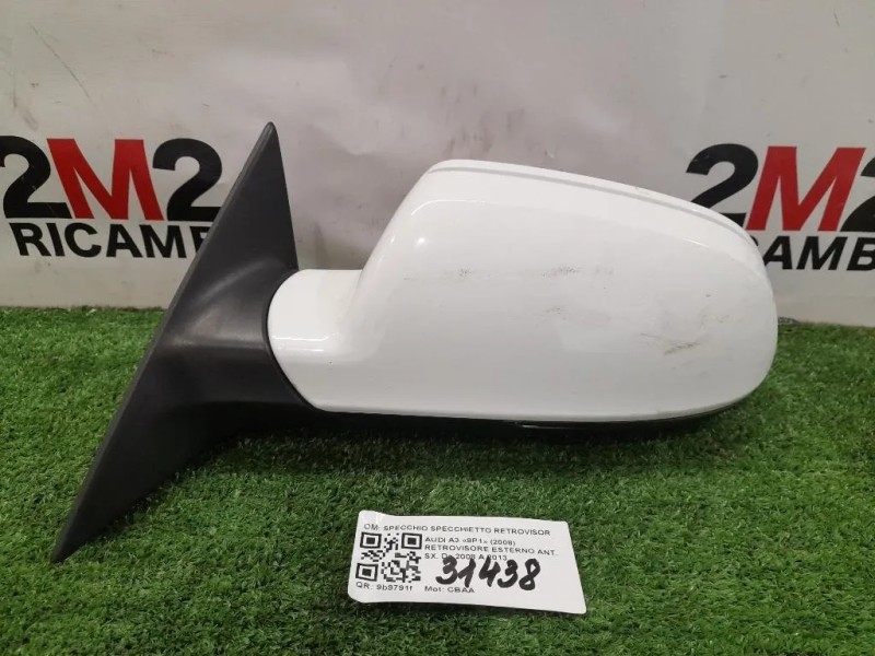 Retrovisore Esterno ANT SX SPECCHIO SPECCHIETTO RETROVISORE SINISTRO Audi A3 8P1 2008
