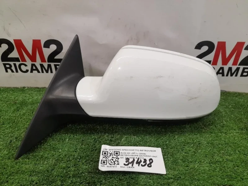 Retrovisore Esterno ANT SX SPECCHIO SPECCHIETTO RETROVISORE SINISTRO Audi A3 8P1 2008