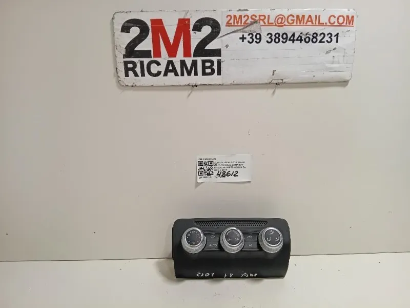 Modulo Comando Riscaldamento Clima 8X0820043B Audi A1 8XA Sportback 2012