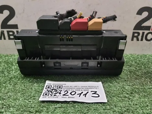 Modulo Comando Riscaldamento Clima 8P0820043Q Audi A3 8P1 2004
