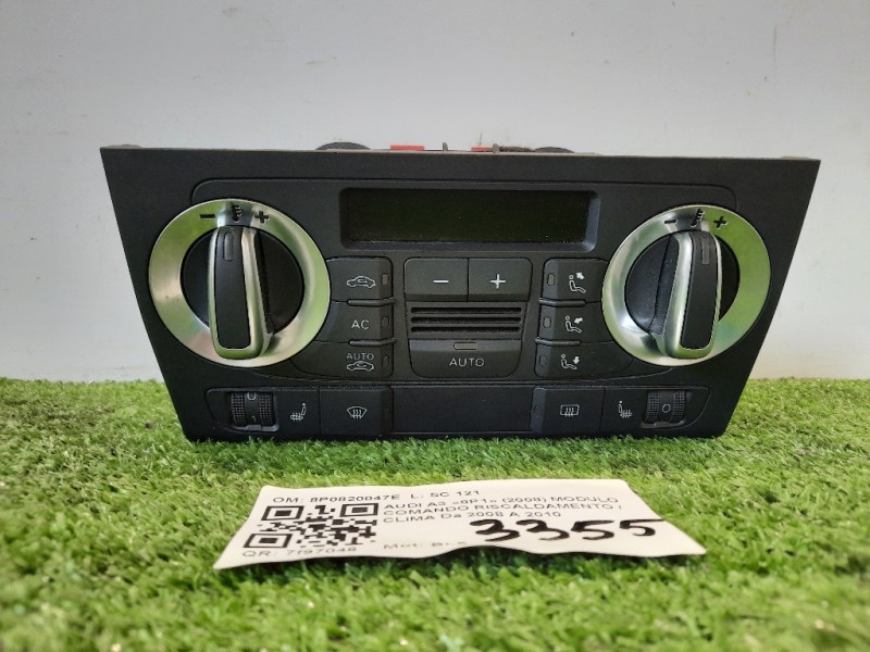 Modulo Comando Riscaldamento Clima 8P0820047E Audi A3 8P1 2008